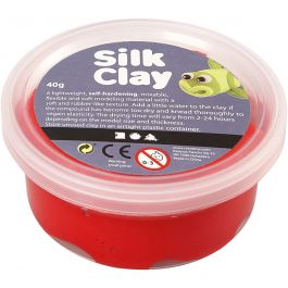 Silk Clay®, red, 40 g/ 1 tub [HOB-79104]
