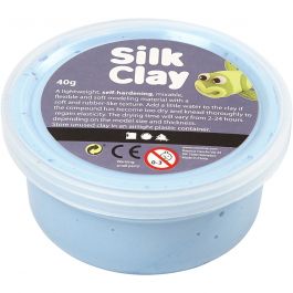 Silk Clay®, neon blue, 40 g/ 1 tub [HOB-79117]