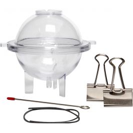 Candle Mould, Spherical, D 80 mm, 1 pc [HOB-79230]