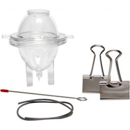 Candle Mould, Egg, H: 65 mm, D 47 mm, 1 pc [HOB-79248]