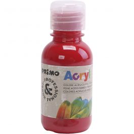 PRIMO luxury acrylic paint, dark red, 125 ml/ 1 bottle [HOB-638336]