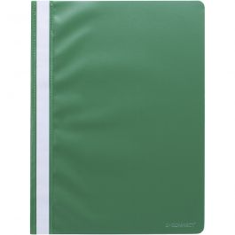 Plastic presentation folders, green, A4, 50 pc/ 1 pack [HOB-212064]
