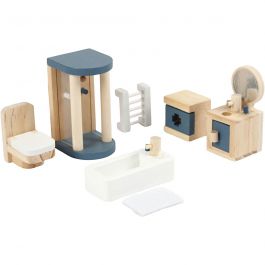 Doll house furniture, Bathroom, 1 pack, 7 [HOB-906694]