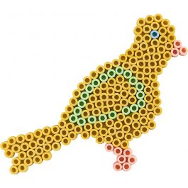 NABBI BioBeads pegboard, bird, size 6,2x13,4 cm, 1 pc [HOB-906787]