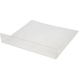 Acrylic insert, transparent, size 375x380 mm, 1 pc [HOB-93231]
