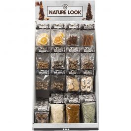 Table display - Natural decoration, H: 7400 mm, W: 4400 mm, 120 sales units/ 1 pack [HOB-93300]