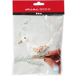 Mini Craft Kit, clip-on bird, 1 set [HOB-977355]