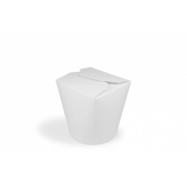 Wok to Go cup Carton 9,4x9,7 cm 26oz 750ml White (500 pcs) [TK-9987002]
