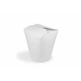 Wok to Go cup 10x11,5 cm 32oz 1000ml Carton White (500 pcs) [TK-9987003]