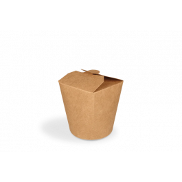 Wok to Go cup 8x8,6 cm 16oz 400ml kraft (500 pcs) [TK-9987004]