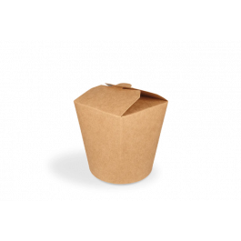 Wok to Go cup 9,4x9,7 cm 26oz 750ml kraft (500 pcs) [TK-9987005]