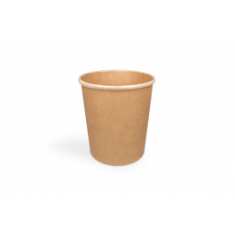 Soup cup Carton 360ml Ø9 cm 12oz kraft (500 pcs) [TK-9987069]