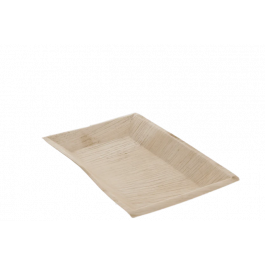 Plate Palm Leaf 16x25cm (100 pcs) [TK-9987112]