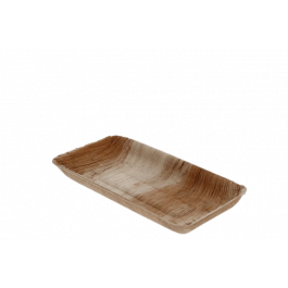Plate Palm Leaf 9x2x19 cm (200 pcs) [TK-9987117]