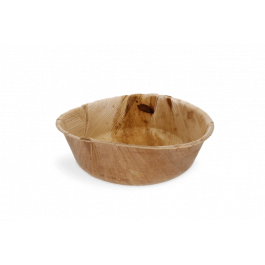 Bowl Palm Leaf 500ml Ø14 cm (100 pcs) [TK-9987129]