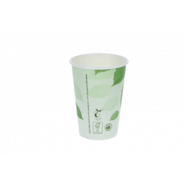 Coffee Cup Carton 180cc 7.5oz Ø7 cm FSC®Mix green BIO (2.500 pcs) [TK-9987426]