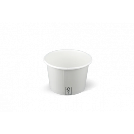 Ice cream cup Carton 240ml Ø9 cm 8oz FSC®Mix White (1.000 pcs) [TK-9987445]
