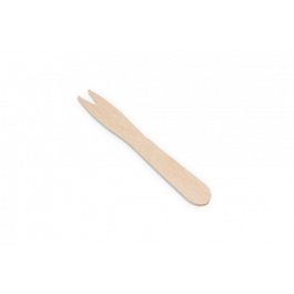 Wooden Snack Fork 8,5 cm (1.000 pcs) [TK-9987455]