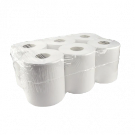 Towel Roll Midi 1 ply 300 meter recycled (6 pcs) [TK-9987460]
