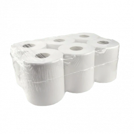 Towel Roll Midi 2 ply 150 meter Ø19cm 100% cellulose T9 (6 pcs) [TK-9987477]