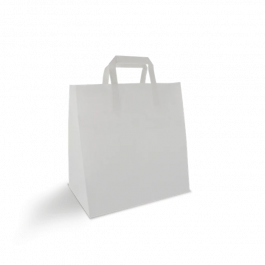 Carrier Bags Paper 26x17x27cm White (250 pcs) [TK-9987498]