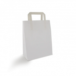 Carrier Bags Paper 22x10x28cm White (250 pcs) [TK-9987500]