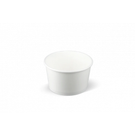 Ice cream cup Carton 240ml Ø9,2 cm 8oz White (1.000 pcs) [TK-9987529]
