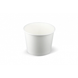 Ice cream cup Carton 360ml Ø106mm 12oz White (1.000 pcs) [TK-9987530]