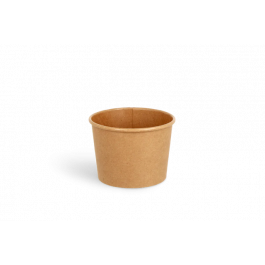 Soup cup Carton 240ml Ø9 cm 8oz kraft (500 pcs) [TK-9987578]