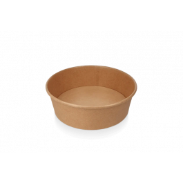 Salad Poke Bowl 500ml 20oz Ø14,8x4,6cm kraft (300 pcs) [TK-9987582]