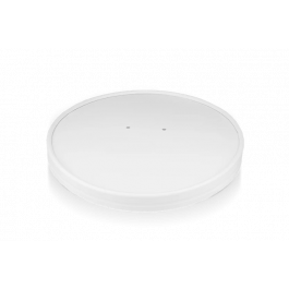 Lid salad Poke Bowl 900-1300ml Ø18,4cm White (150 pcs) [TK-9987596]