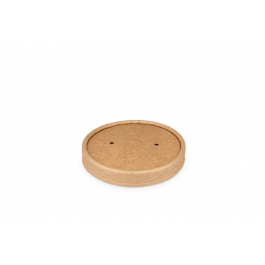 Lid kraft soup cup 240-360ml Ø9 cm (500 pcs) [TK-9987603]