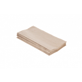 Napkin 2 ply Paper 1/8 Fold 40x40cm kraft (1.500 pcs) [TK-9987616]