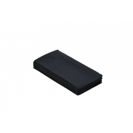 Napkin 2 ply Paper 1/8 Fold 33x33cm Black (2.000 pcs) [TK-9987627]