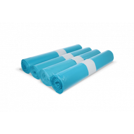 Garbage bags 120 liter 80x110cm 10 Rolls with 20 bags blue (200 bags) [TK-9987665]