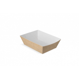Fries trays A7 kraft/White (400 pcs) [TK-9987891]