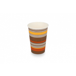 Coffee Cup Carton 180cc 7.5oz Ø7 cm striped (2.500 pcs) [TK-9987931]