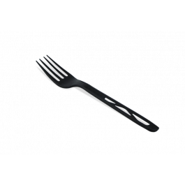 Reusable Black Fork 17 cm CPLA (1.000 pcs) [TK-9988004]