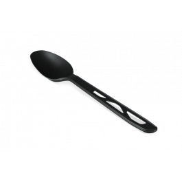 Reusable black spoon 16 cm CPLA (1.000 pcs) [TK-9988005]