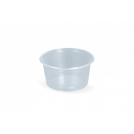 Round container PP 80cc Ø7 cm transparent (1.000 pcs) [TK-9988047]