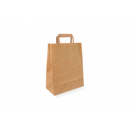 Carrier Bags Paper 22x10x28cm Brown (250 pcs) [TK-9988116]