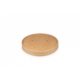 Lid kraft soup cup 750ml Ø11,8cm (500 pcs) [TK-9988182]