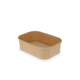 Cardboard container 12,1x5,2x17,3 cm 650ml Kraft (300 pcs) [TK-9988187]