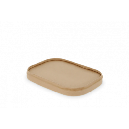 Container lid 500-650-750-1000ml Kraft (300 pcs) [TK-9988188]