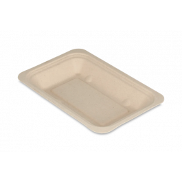 Snack Tray Sugarcane 10x2x15,1 cm (500 pcs) [TK-9988292]