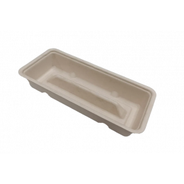 sauceage trays A16D (dubbel) Sugarcane (500 pcs) [TK-9988301]