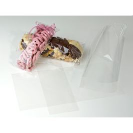 Plastic Bags 12.7x33cm Plain (100 pieces) [FCB2]
