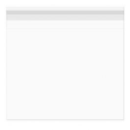 Plastic Bags 51.9x51.4cm Transparent Peel and Seal (100 pieces) [B2020]