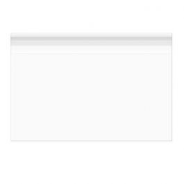 Plastic Bags 25.7x11.9cm Transparent Peel and Seal (100 pieces) [B104]