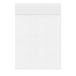 Grip Seal Bags 18x23cm Crystal Clear PP 50 micron (100 pieces) [ZC79]